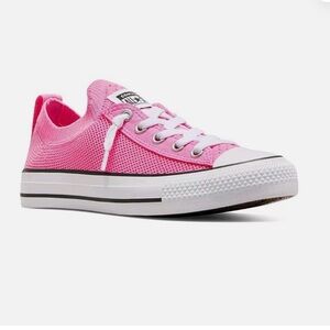 Converse Shoreline Slip on Pink Mesh Sneakers New with box